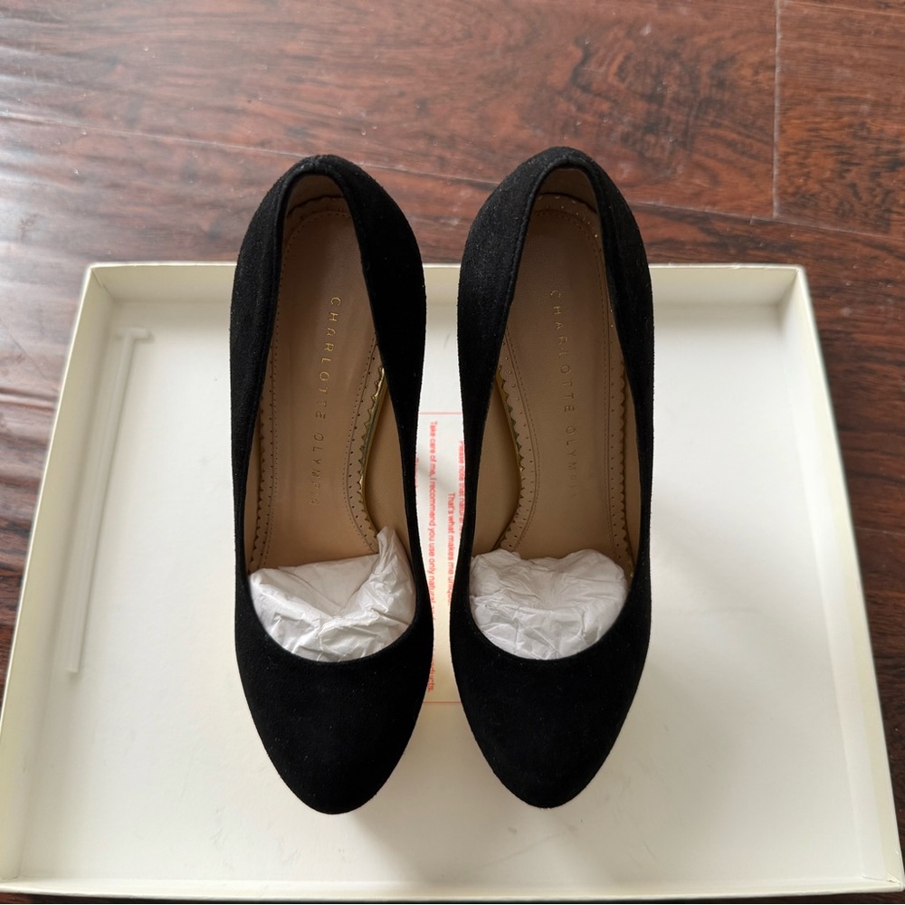 Charlotte Olympia Dolly Heels (Size 35 Black) - Picture 4 of 9